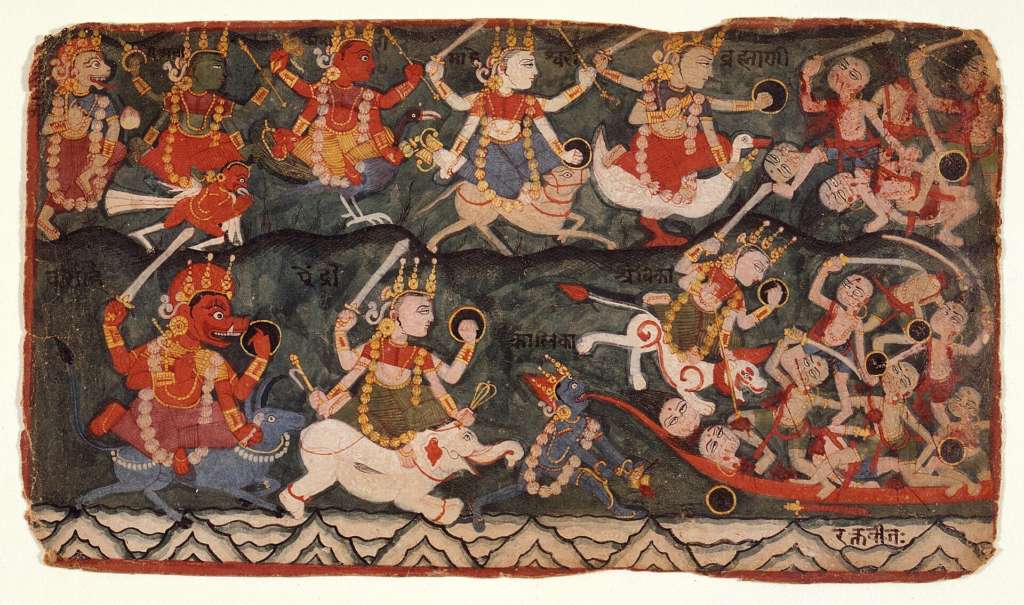 Goddess Varahi Maa Among the Sapta Matrikas