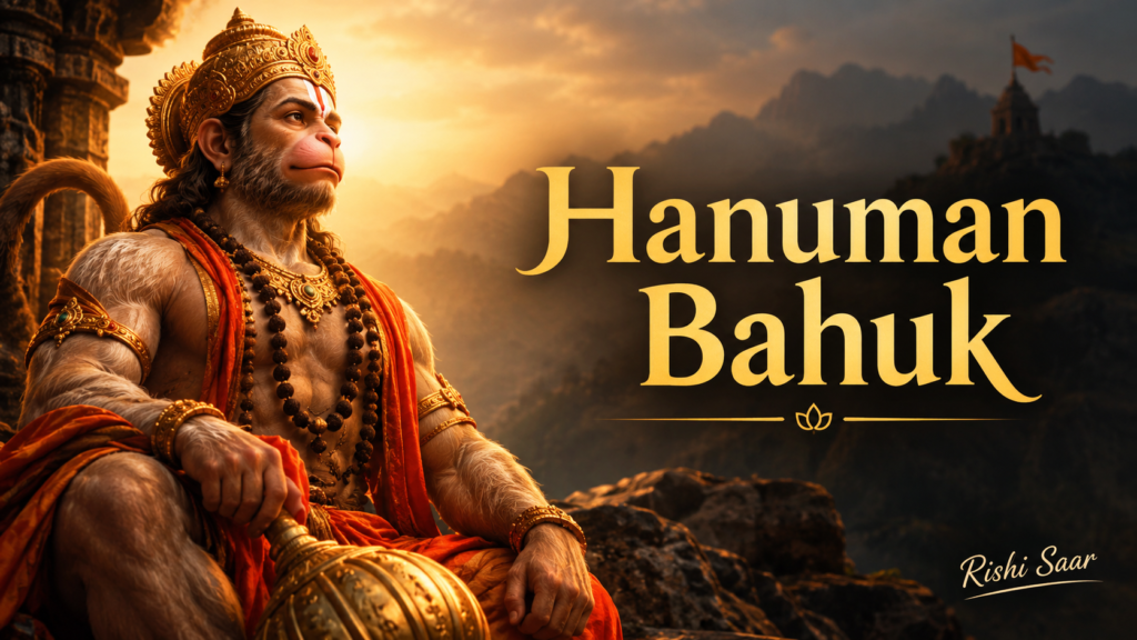 Hanuman Bahuk in English – Lyrics and Meaning